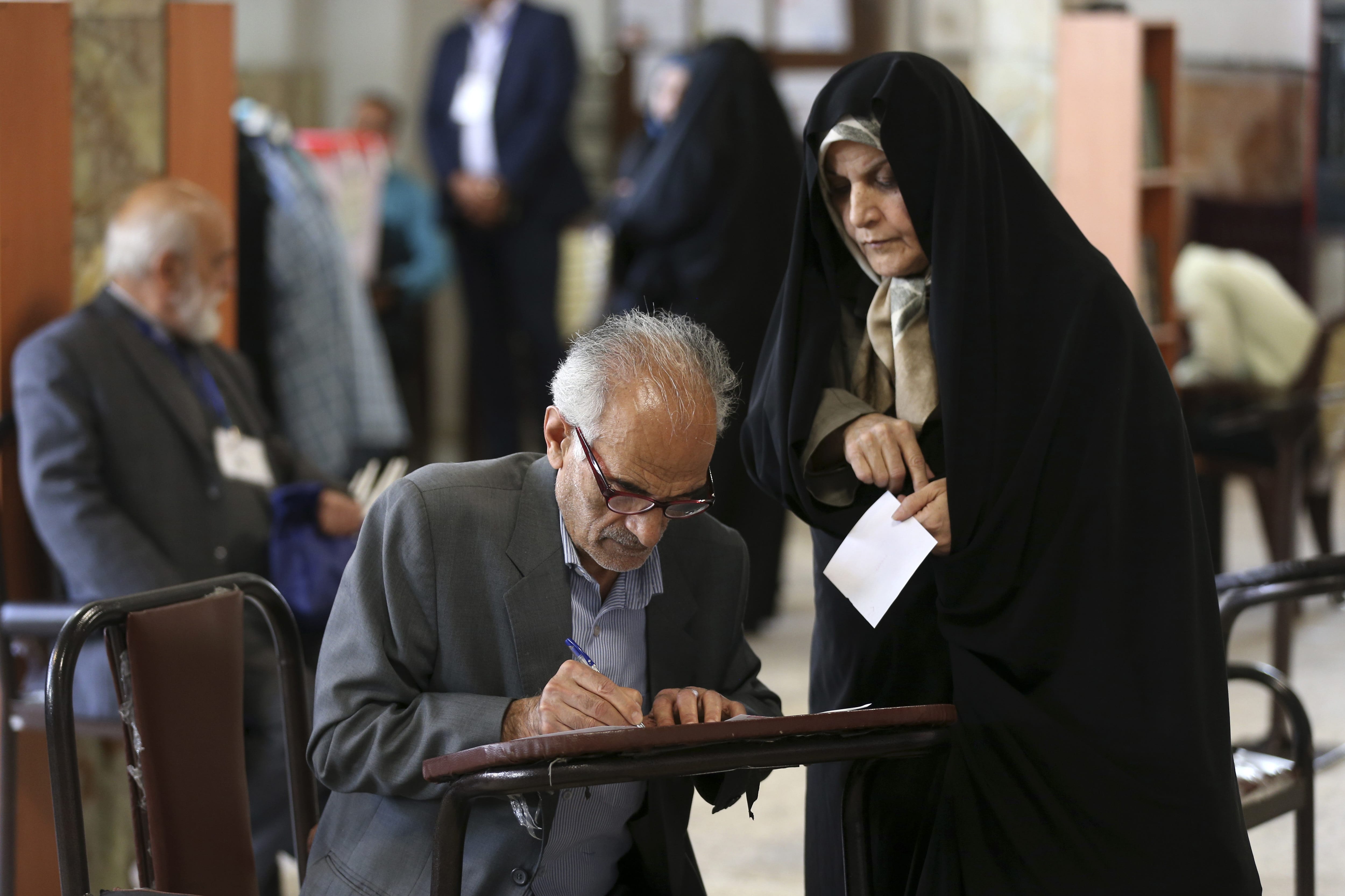 2017 Presidential Election in Iran. (Photo: AP)